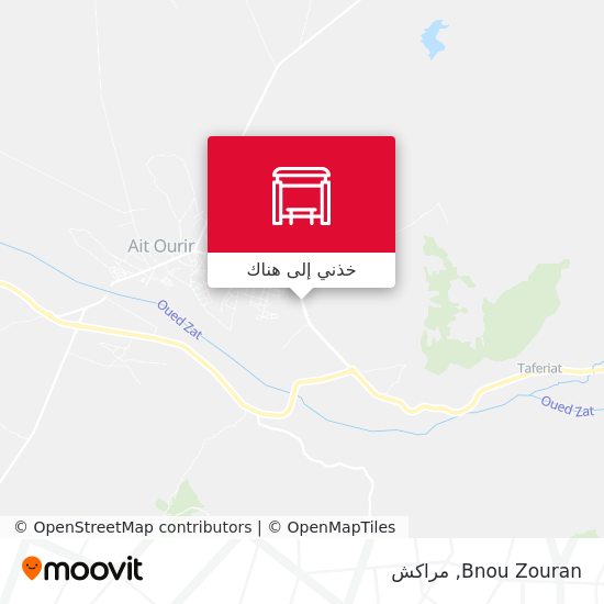 خريطة Bnou Zouran