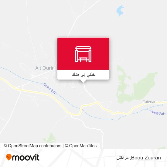خريطة Bnou Zouran