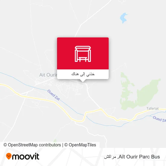 خريطة Aït Ourir Parc Bus