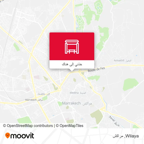 خريطة Wilaya