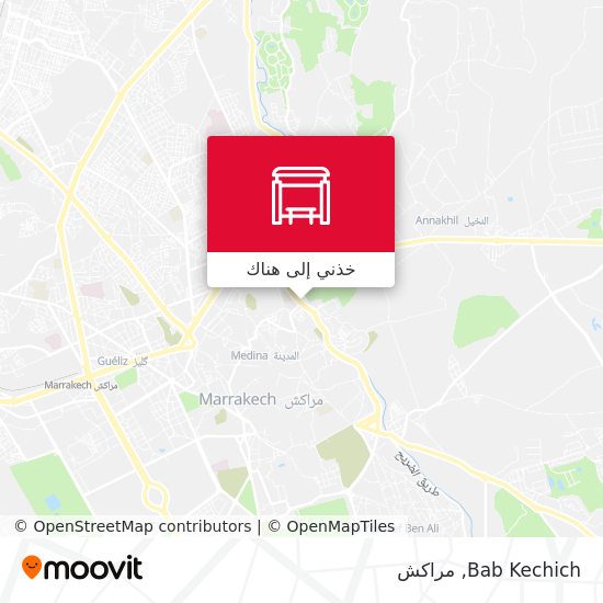 خريطة Bab Kechich
