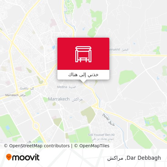 خريطة Dar Debbagh