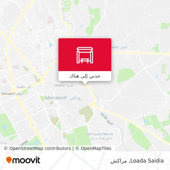 خريطة Loada Saidia