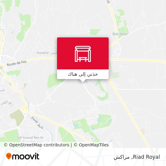 خريطة Riad Royal