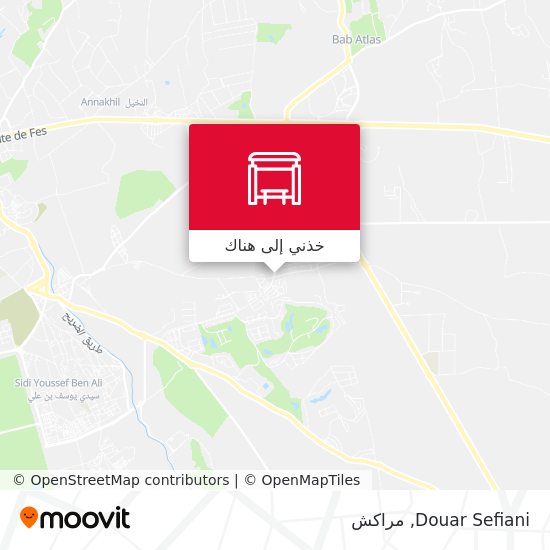 خريطة Douar Sefiani