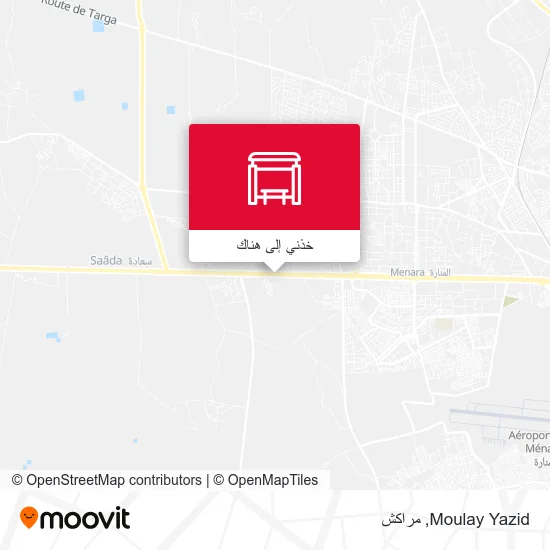 خريطة Moulay Yazid