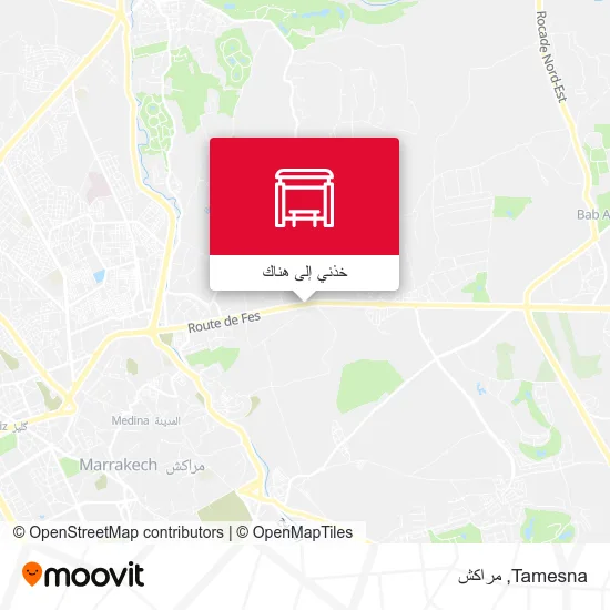 خريطة Tamesna