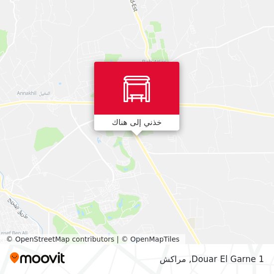 خريطة Douar El Garne 1