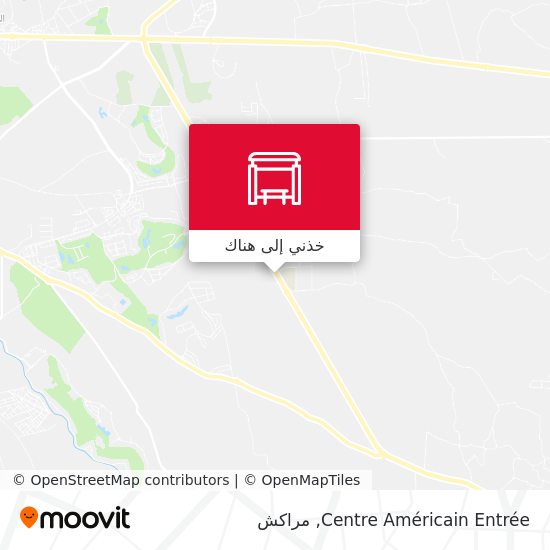 خريطة Centre Américain Entrée