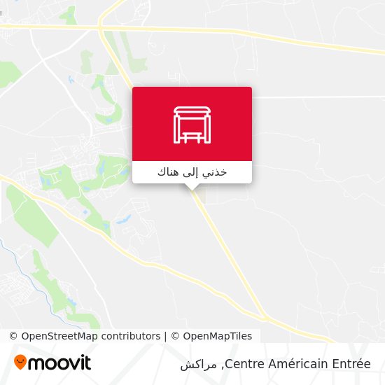 خريطة Centre Américain Entrée