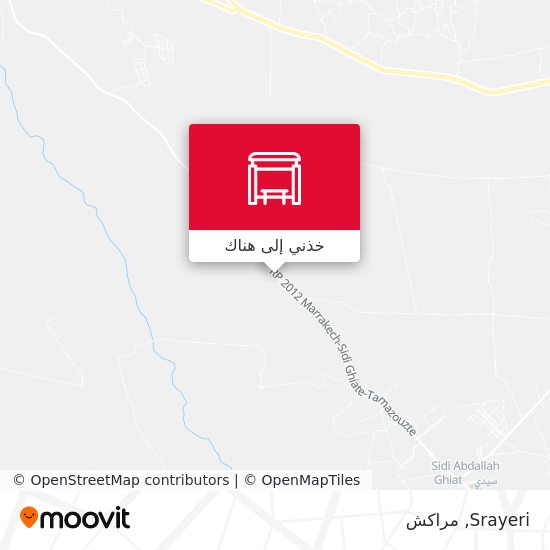 خريطة Srayeri