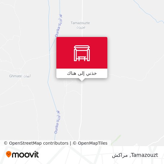 خريطة Tamazouzt