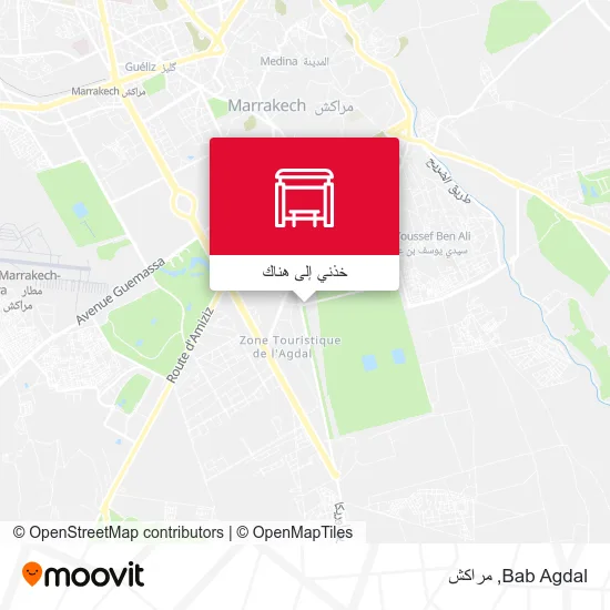 خريطة Bab Agdal