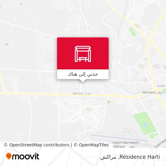 خريطة Résidence Harti