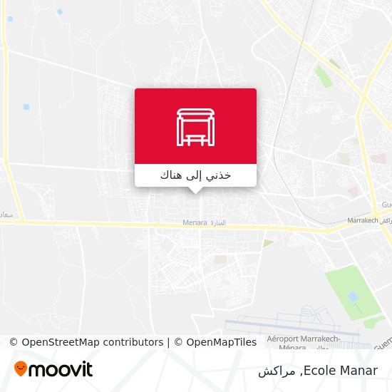 خريطة Ecole Manar