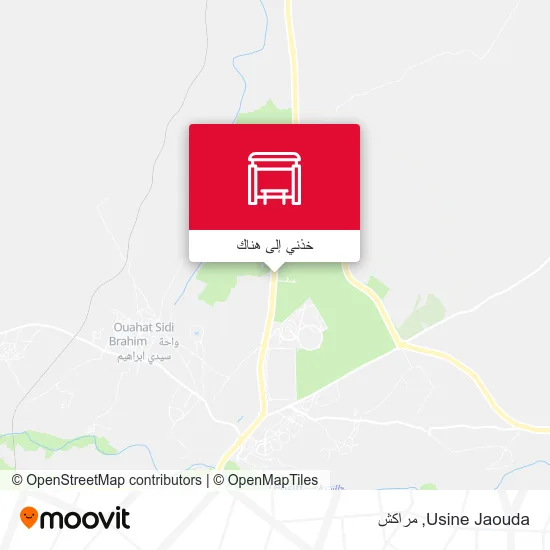 خريطة Usine Jaouda