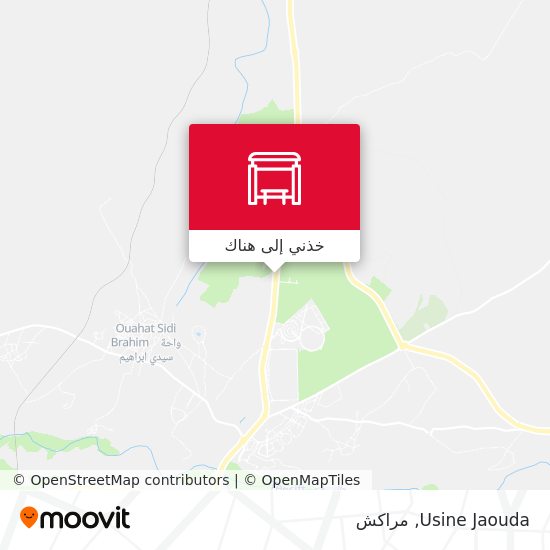 خريطة Usine Jaouda
