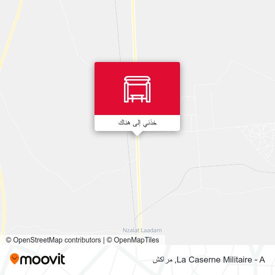 خريطة La Caserne Militaire - A