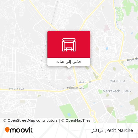 خريطة Petit Marché