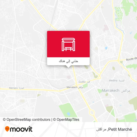 خريطة Petit Marché
