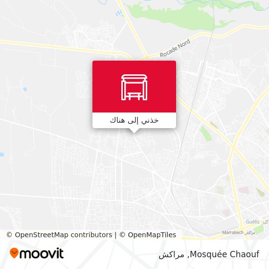خريطة Mosquée Chaouf