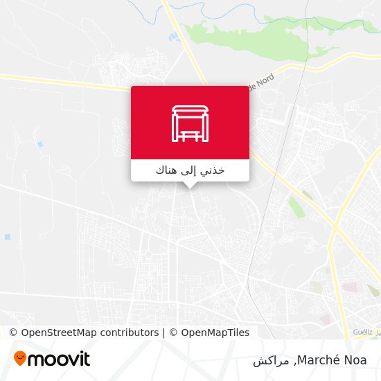 خريطة Marché Noa