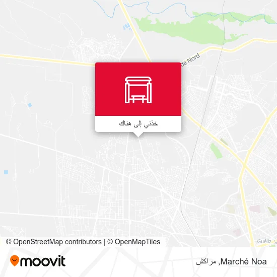 خريطة Marché Noa