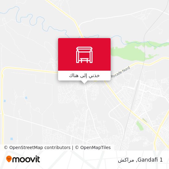 خريطة Gandafi 1