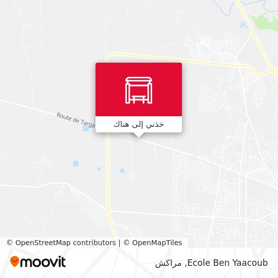 خريطة Ecole Ben Yaacoub