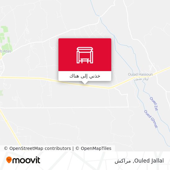 خريطة Ouled Jallal