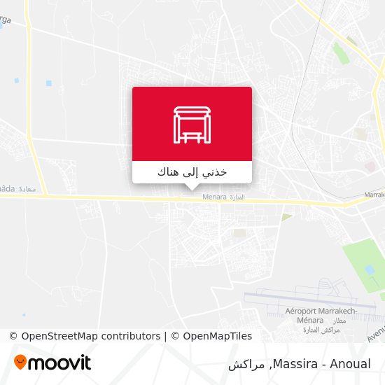 خريطة Massira - Anoual