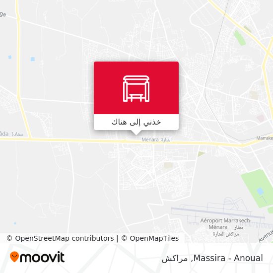 خريطة Massira - Anoual