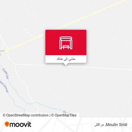 خريطة Moulin Sridi
