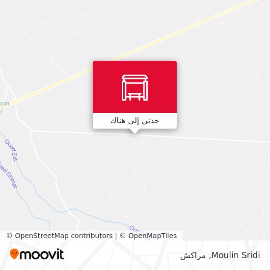 خريطة Moulin Sridi