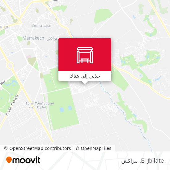 خريطة El Jbilate