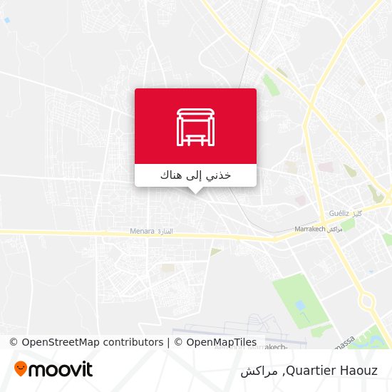 خريطة Quartier Haouz