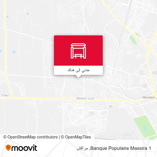 خريطة Banque Populaire Massira 1