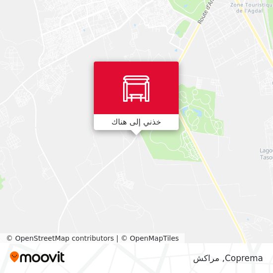 خريطة Coprema
