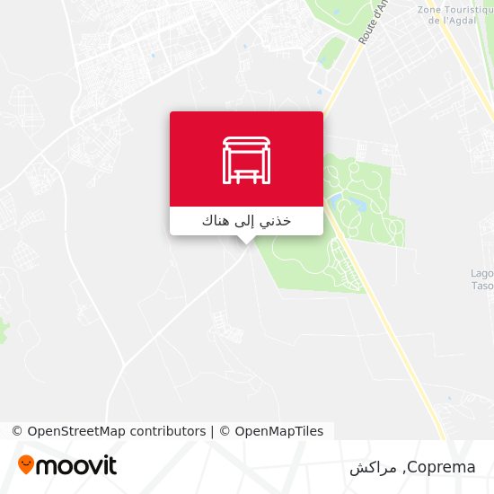 خريطة Coprema