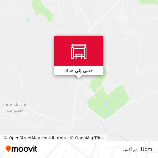خريطة Upm