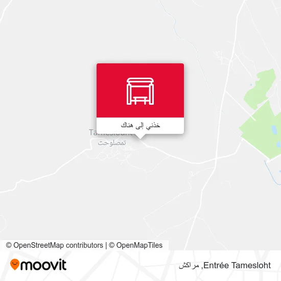 خريطة Entrée Tamesloht
