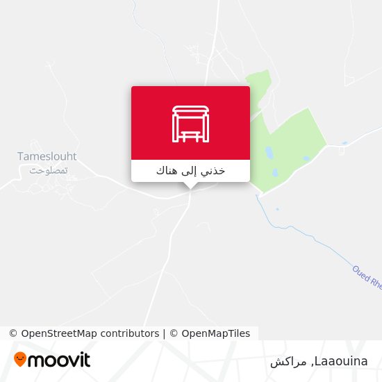 خريطة Laaouina