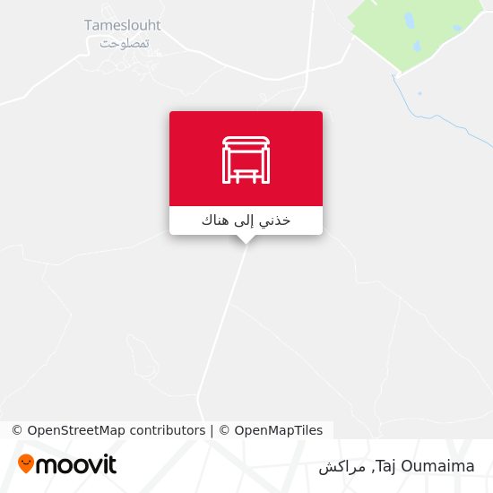 خريطة Taj Oumaima