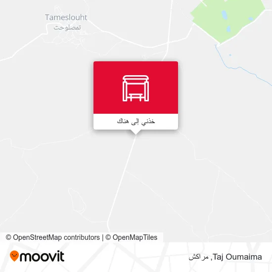 خريطة Taj Oumaima
