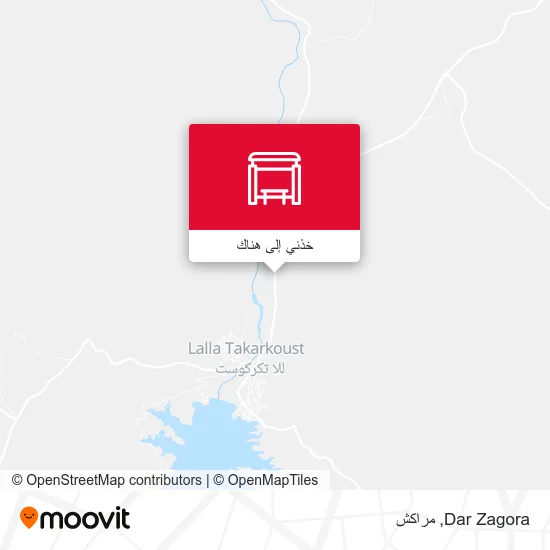 خريطة Dar Zagora