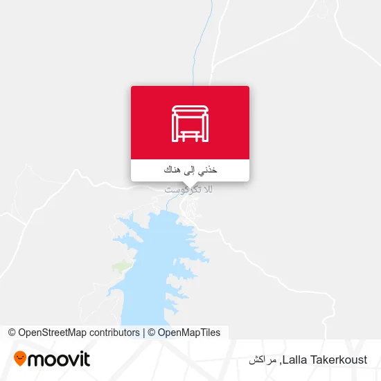 خريطة Lalla Takerkoust