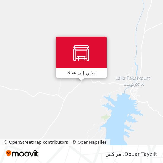 خريطة Douar Tayzilt