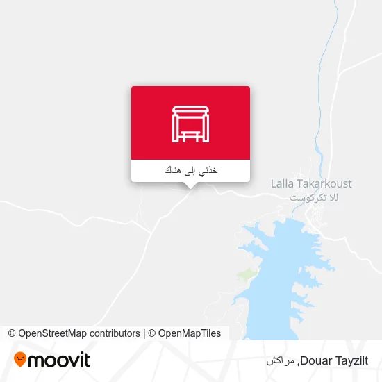 خريطة Douar Tayzilt