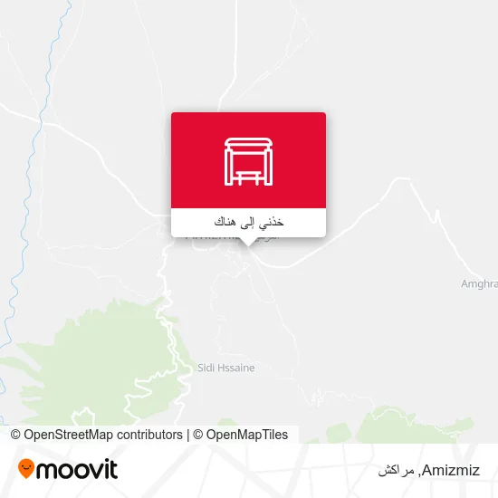 خريطة Amizmiz