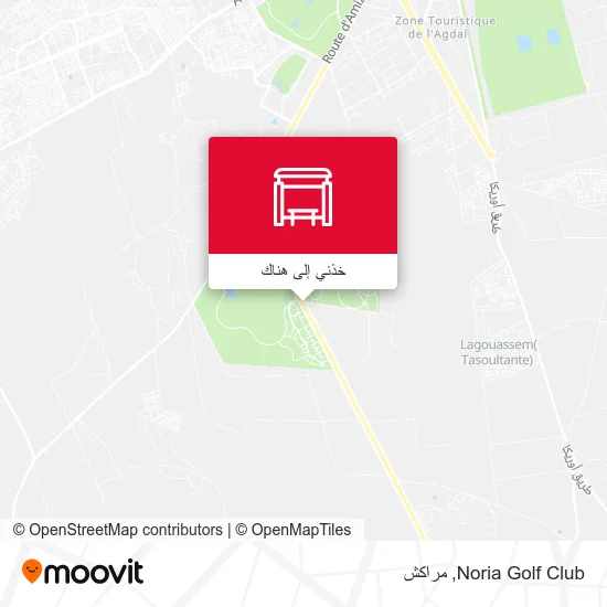 خريطة Noria Golf Club